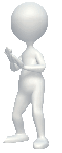 Gif animé bravo blanc
